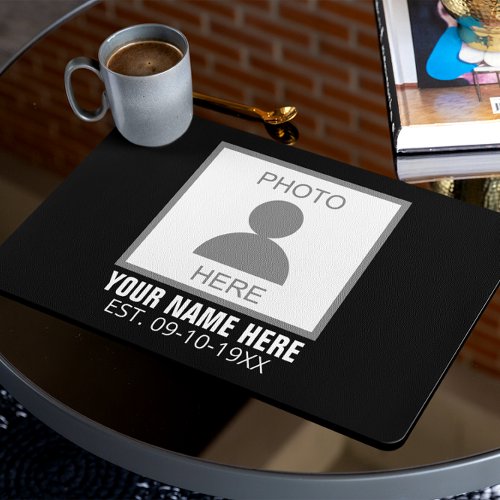 Your Photo Here Name and Age Placemat