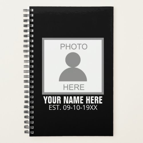 Your Photo Here Name and Age Planner