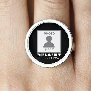 Your Photo Here Name and Age Ring