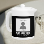 Your Photo Here Name and Age Teapot<br><div class="desc">Your photo here name and age could be a great design for you and it can be a great gift for anyone.</div>