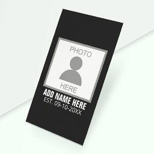 Your Photo Here Name and Age Tissue Paper