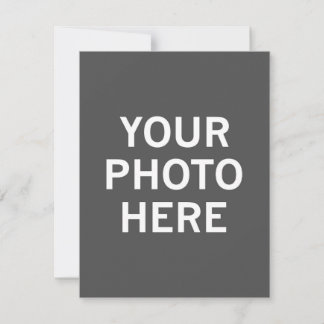 Your Photo Here Note Card