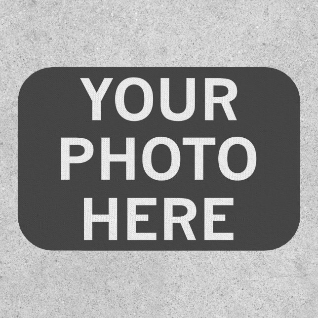 Your Photo Here Patch (Front)