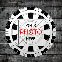 Your Photo Here - Personalized, branded / Custom Dart Board