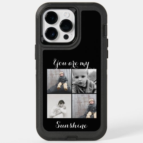 Your Photo Here Personalized With Message Too OtterBox iPhone 14 Pro Max Case