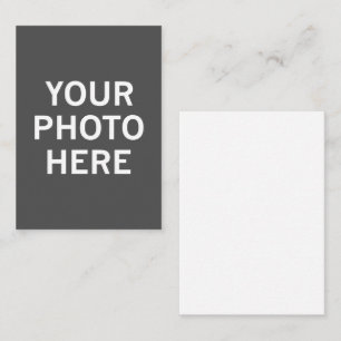 Your Photo Here Place Card