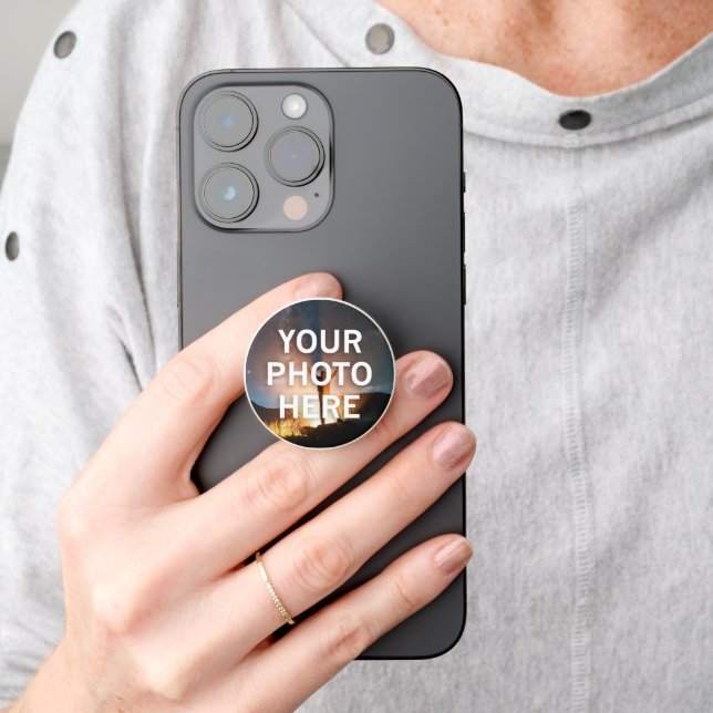 Your Photo Here PopSocket (Hand)