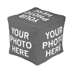 Your Photo Here Pouf