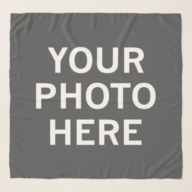 Your Photo Here Scarf (Front)