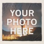 Your Photo Here Scarf<br><div class="desc">Your Photo Here</div>