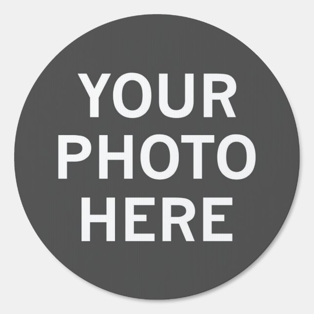Your Photo Here Sign (Front)