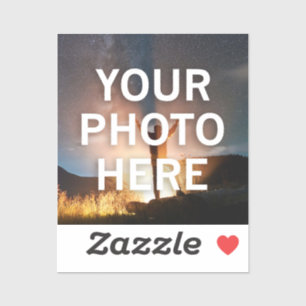Your Photo Here Sticker