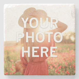 Your Photo Here Stone Coaster
