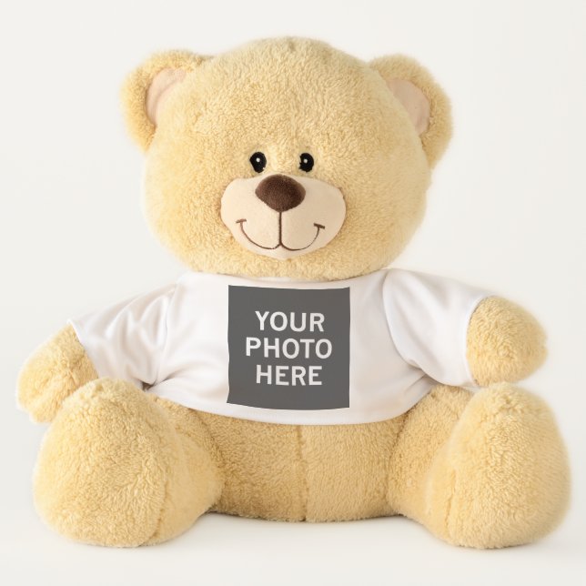 Your Photo Here Teddy Bear (Front)