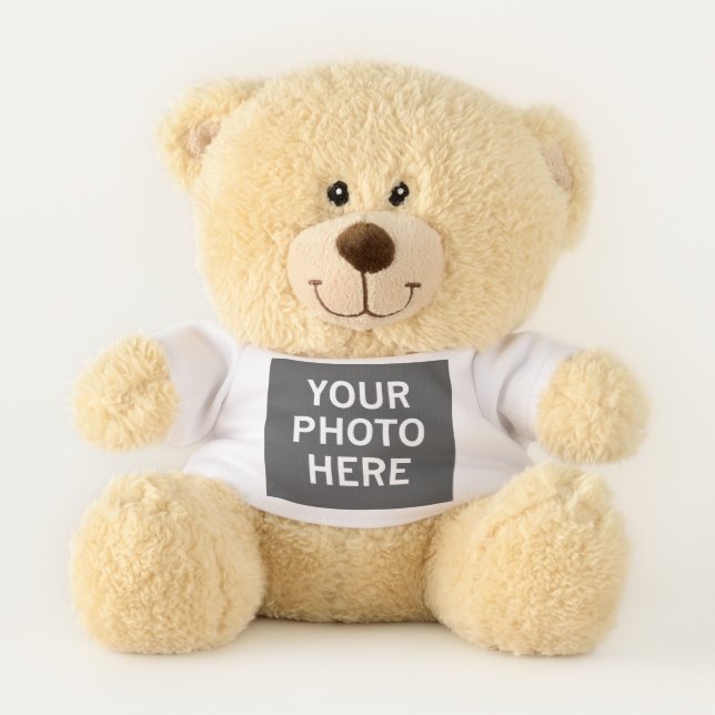 Your Photo Here Teddy Bear (Front)
