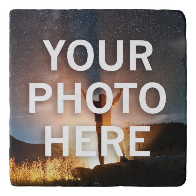 Your Photo Here Trivet (Front)