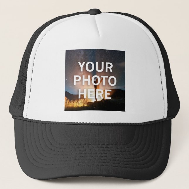 Your Photo Here Trucker Hat (Front)