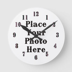 Your Photo Here Wall Clock