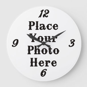 Your Photo Here Wall Clock