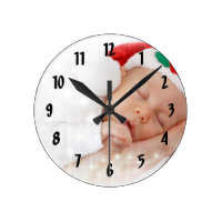 Your Photo Here Wall Clock