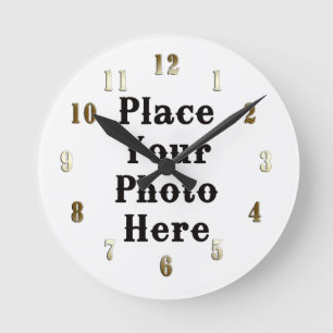 Your Photo Here Wall Clock
