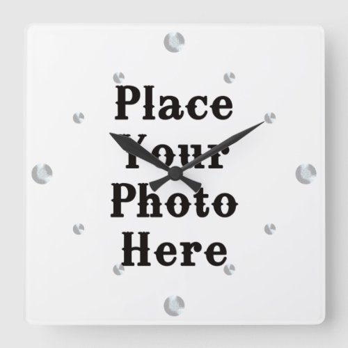 Your Photo Here Wall Clock