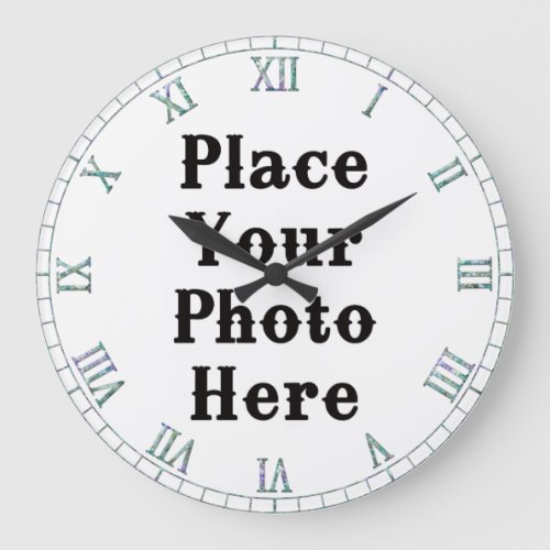 Your Photo Here Wall Clock