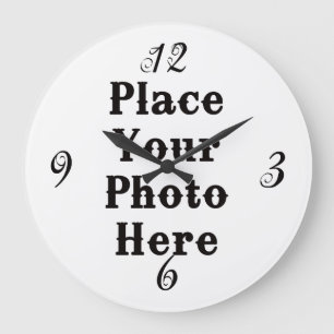 Your Photo Here Wall Clock