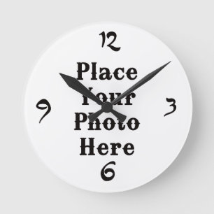 Your Photo Here Wall Clock