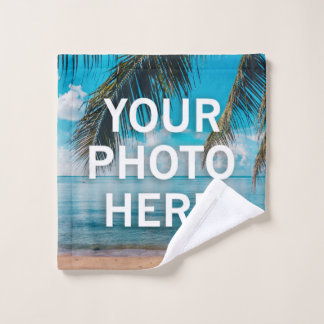 Your Photo Here Wash Cloth