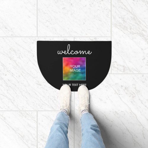 Your Photo Image Or Logo Here Typography Welcome Doormat
