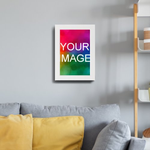 Your Photo Image Picture Or Company Business Logo Framed Art