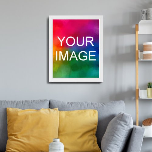 Your Photo Image Picture or Company Business Logo Framed Art