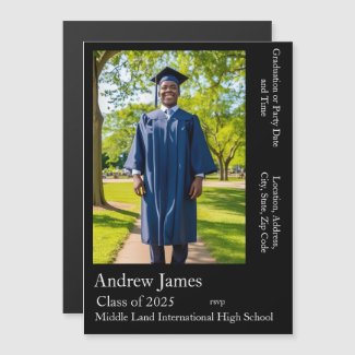 Your photo in  black  - class of 2025