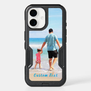 Your Photo iPhone Case Gift with Custom Text