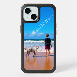 Your Photo iPhone Case with Custom Text