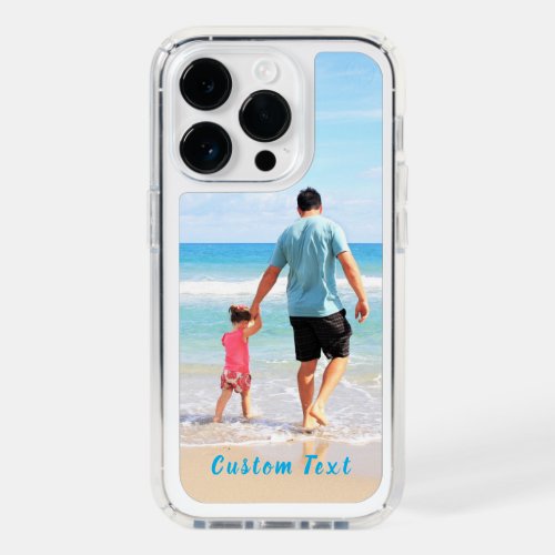 Your Photo iPhone Case with Custom Text
