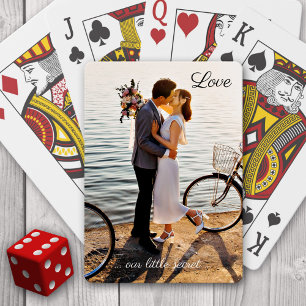 Your Photo Love Wedding Playing Cards Deck