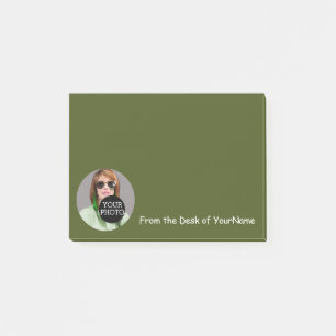 Your Photo Message Customize This Easily Olive Post-it Notes