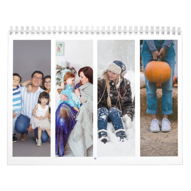 Your Photo Month By Month Personalized Calendar (Cover)