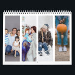 Your Photo Month By Month Personalized Calendar<br><div class="desc">Add your own photographs or art - your own unique calendar - simply upload your own photos or artwork and make a one of a kind personalized wall calendar from Ricaso</div>