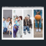 Your Photo Month By Month Personalized Calendar<br><div class="desc">Add your own photographs or art - your own unique calendar - simply upload your own photos or artwork and make a one of a kind personalized wall calendar from Ricaso</div>