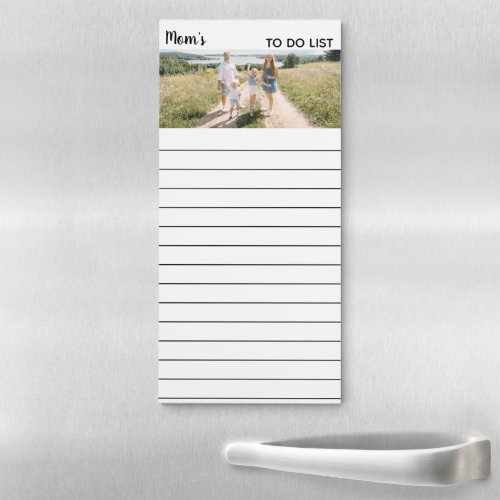 Your Photo Name and Message Custom Magnetic Notepa Magnetic Notepad