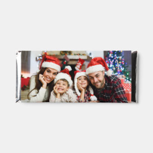 YOUR Photo & Name(s) Christmas Hershey Bar Favors