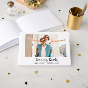 Your Photo on Cover Wedding  Guest Book