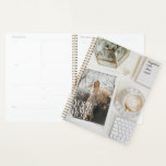 Your Photo on Magazine! Personalized Chic Office Planner<br><div class="desc">Enjoy your photo on a magazine! Easily customize this personalized Smart Working Chic Office Desktop Portable Planner, write your to-do list and organize your dreams. It can be an amazing home office decor. Upload your own photo, and it will be automatically set into the magazine! Customize handwritten script text on...</div>