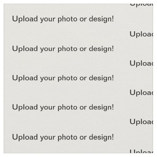 Your Photo or Design Fabric