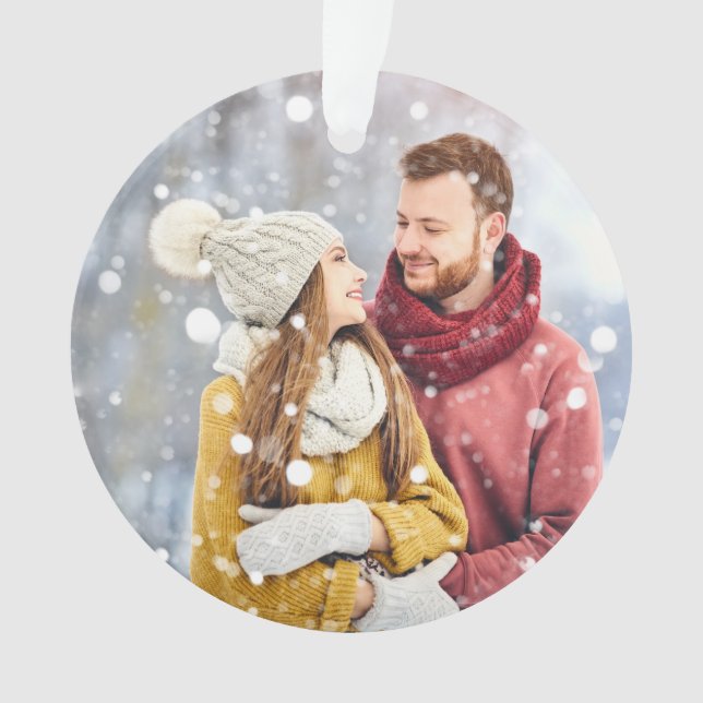 Your Photo Ornament or Tag (Front)