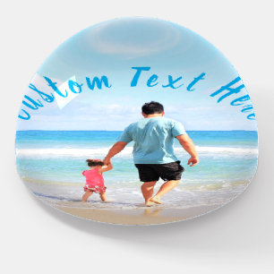 Your Photo Paperweight Gift with Custom Text