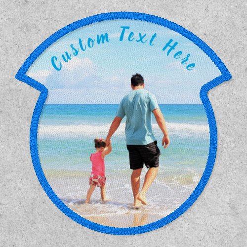 Your Photo Patch with Custom Text
